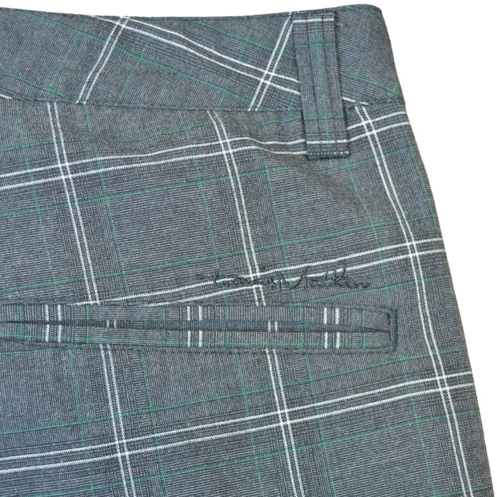 Travis Mathew Gray Casual‎ Men’s Windowpane Print Shorts, Size 38 FLAW